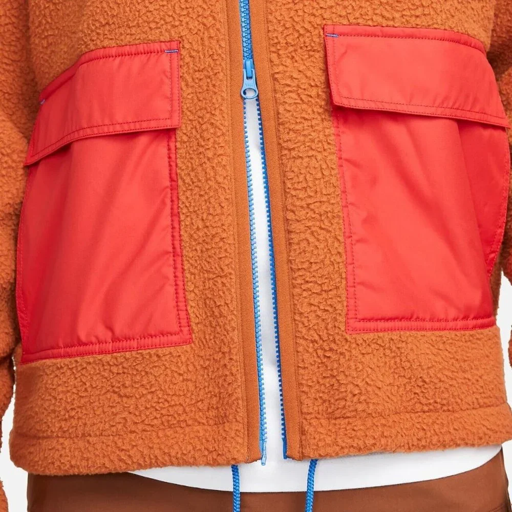 $150 Nike Sportswear Sport Essentials + Mens Fleece Full-Zip Jacket DD5021-246 - Picture 8 of 8